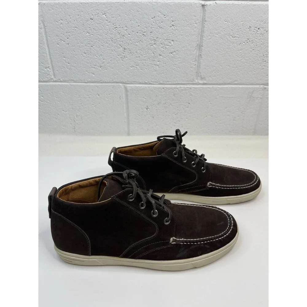 Peter Millar Brown Midtown Chukka Nubuck Sneaker Size‎ 10.5 M